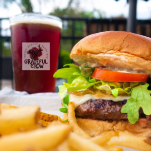 Grateful Crow Mr. Charlie Burger